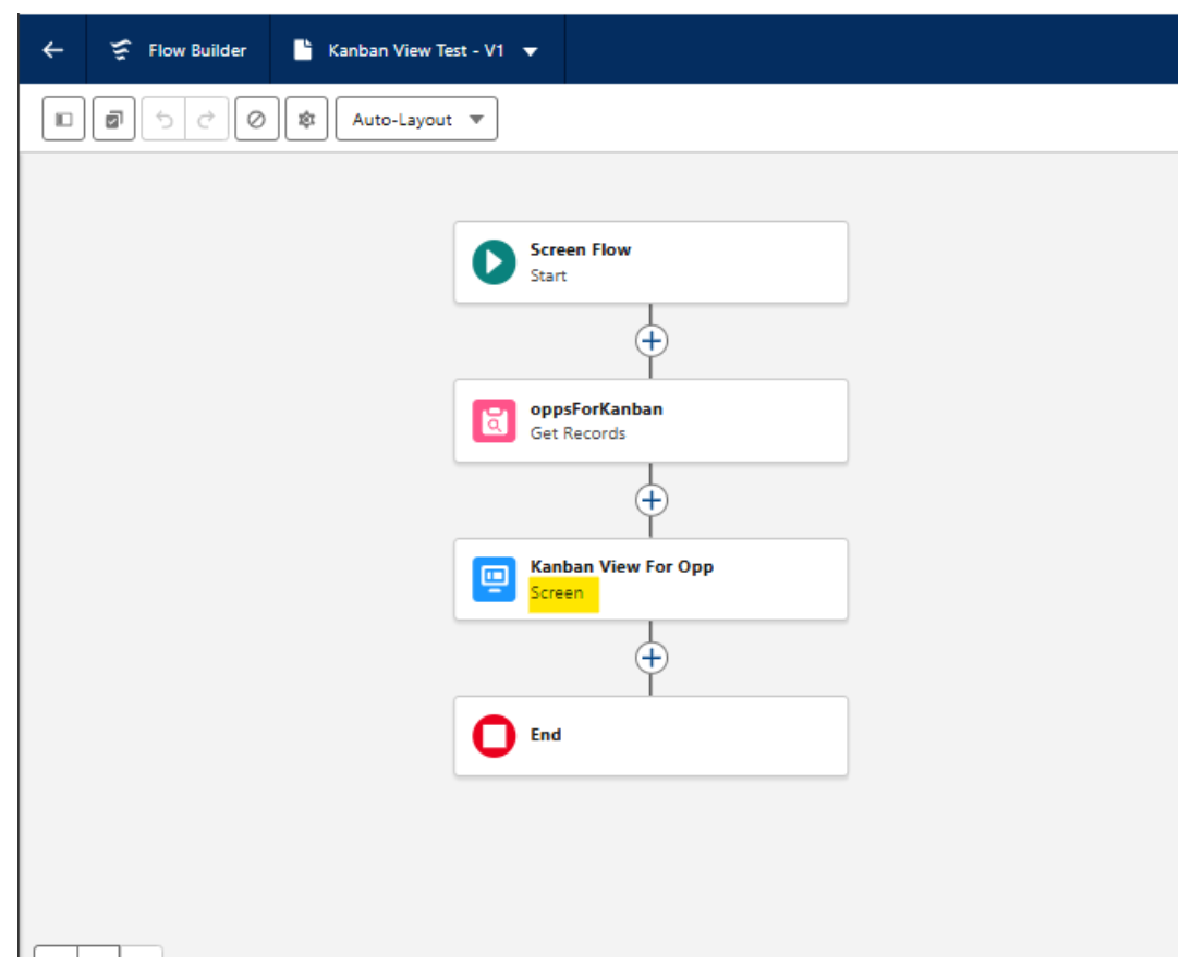 Kanban Board Component in Flow